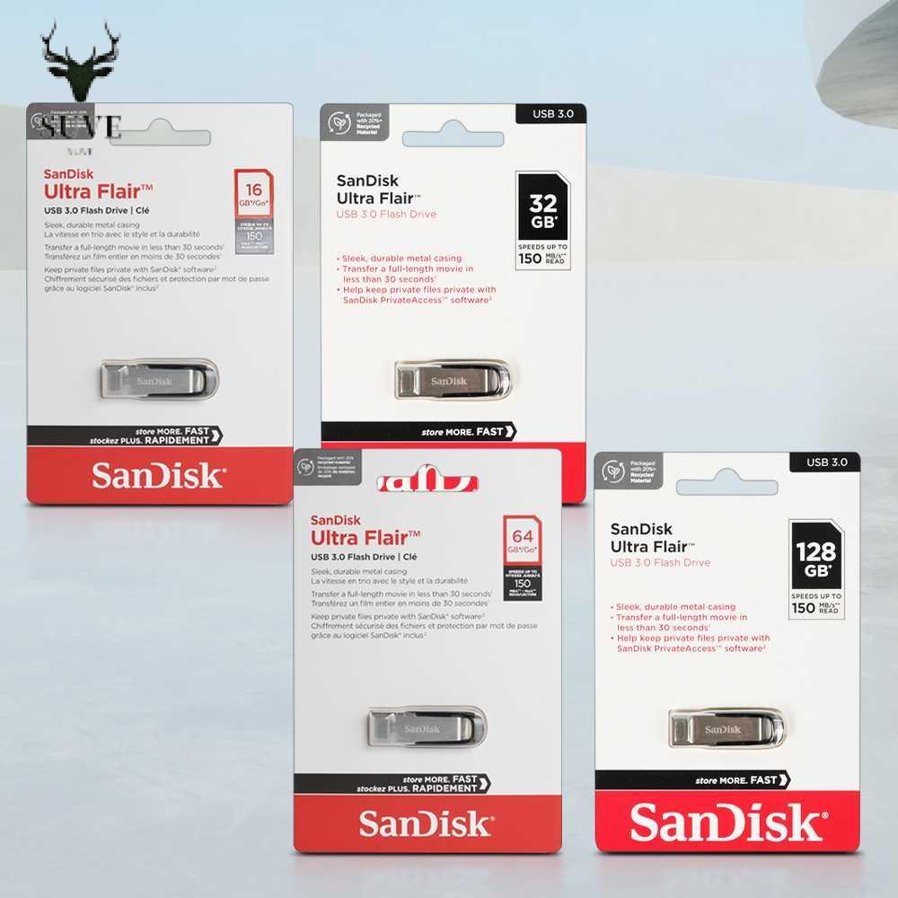 Official Store SanDisk Ultra Flair Flashdisk USB 3.0 - SDCZ73 best seller