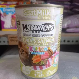 Markotops Kaleng (Kitten & Mother) Tuna & Salmon