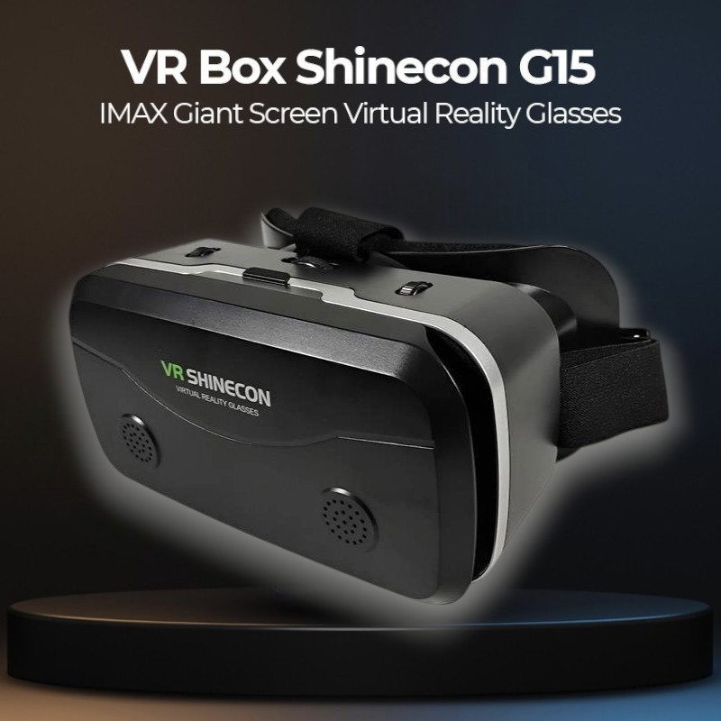 Shinecon G15 VR Box IMAX: Layar Raksasa buat HP Besar (7 Inch) & Support Kacamata - Project Budi