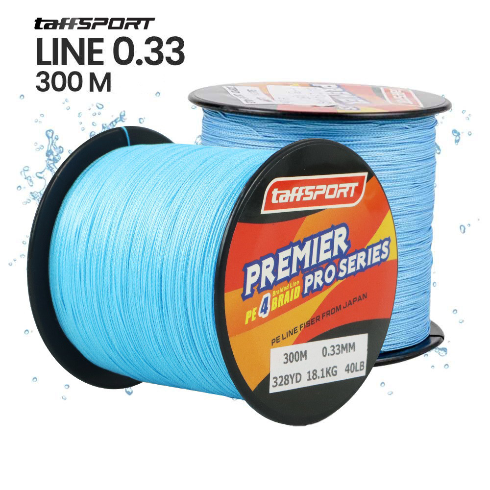 Makassar TaffSPORT Premier Pro Series Senar Benang Tali Pancing Braided 300M