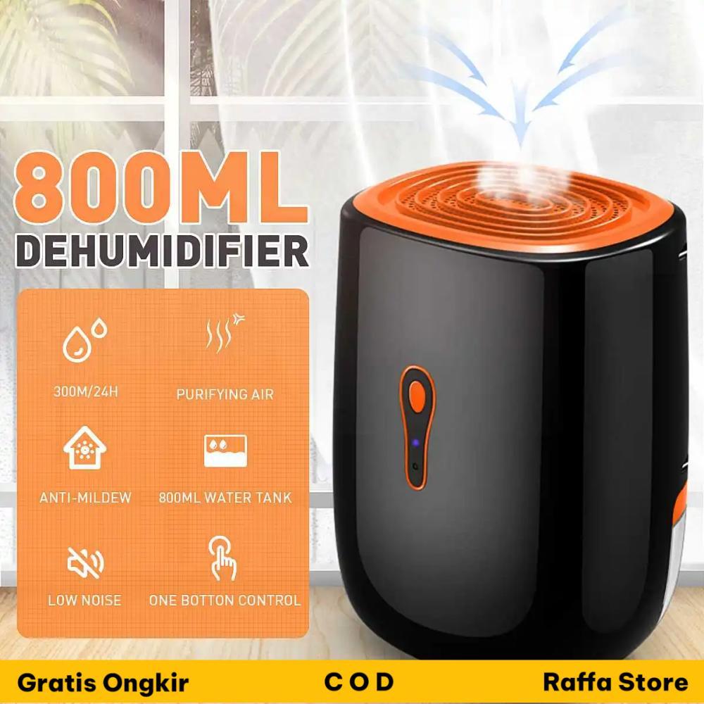 Dehumidifier 2in1 Moisture Absorber Portable Low Noise 800ml - YANGZI VS-DH07