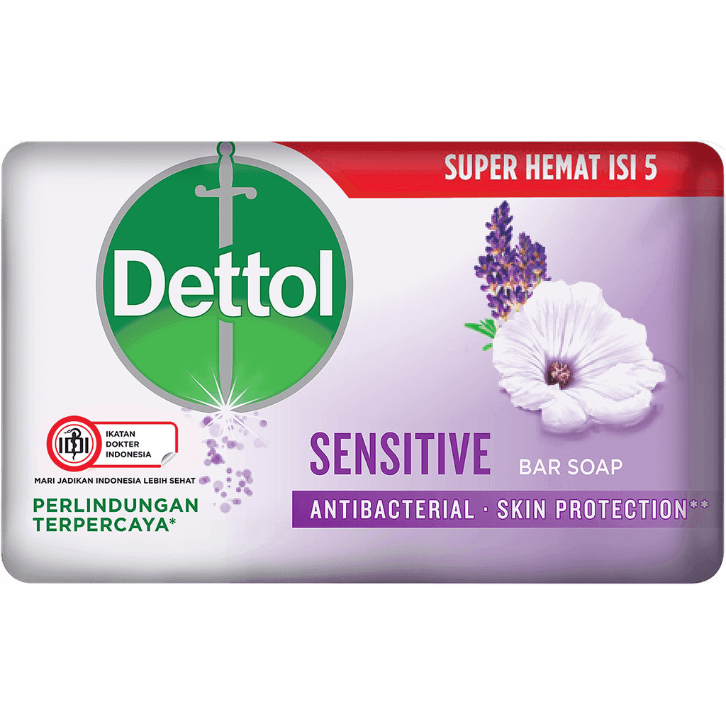 DETTOL - SOAP SENSITIVE | Sabun Anti Bakteri Dettol
