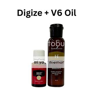 Dilute Digize + V6 5ml 10ml 15ml YL YLEO Essential Oil Roll On