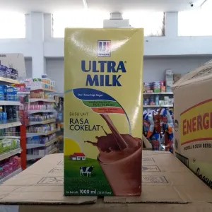 ULTRA MILK UHT COKELAT 1000ML 1L