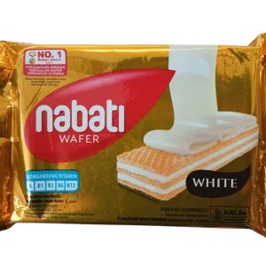 NABATI WAFER - WHITE x 5pcs