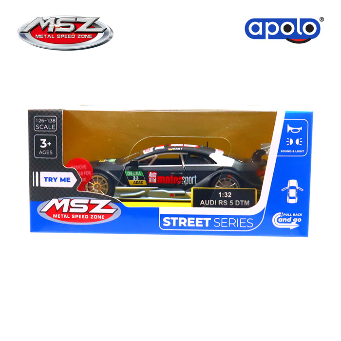 Agata Toys Official | MSZ 1:32 AUDI RS 5 DTM PB S&L - Black