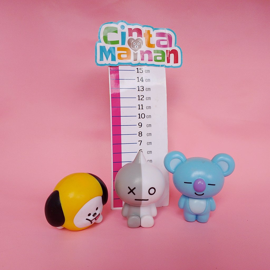 00020005 Set Figure BT21 BT 21 BTS Rare Mainan Toys