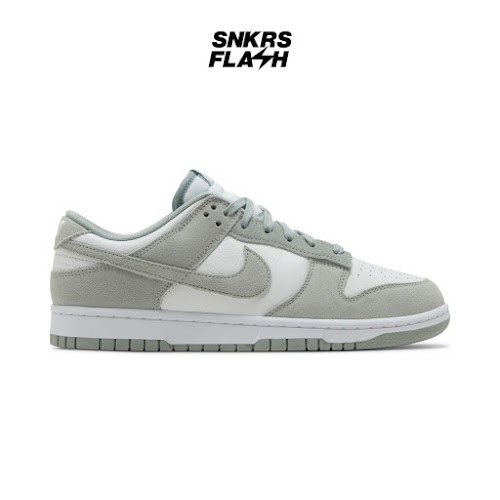 NIKE Dunk Low Retro Se White Light Pumice Sepatu Sneakers Pria - Fq8249101 - Size 43