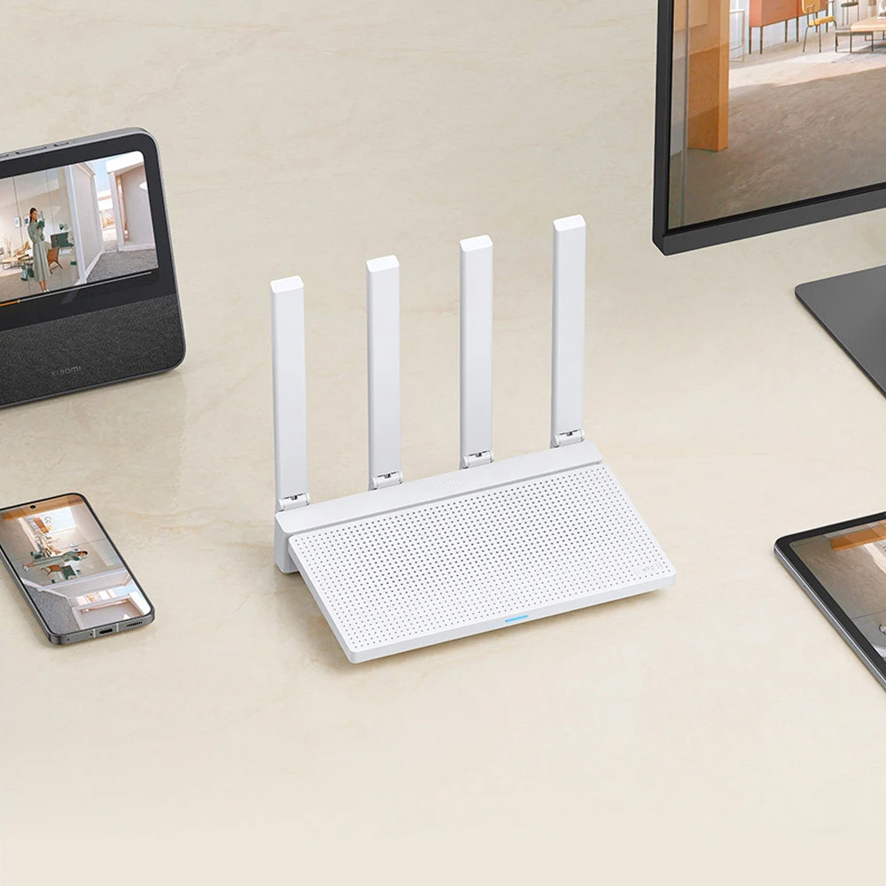 Xiaomi Router WiFi 6 Dual-Band OFDMA NFC IPTV Secure Access 2.4/5GHz - AX3000T