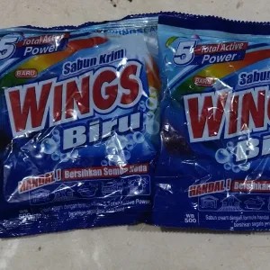 Wings Biru Sabun Colek 500