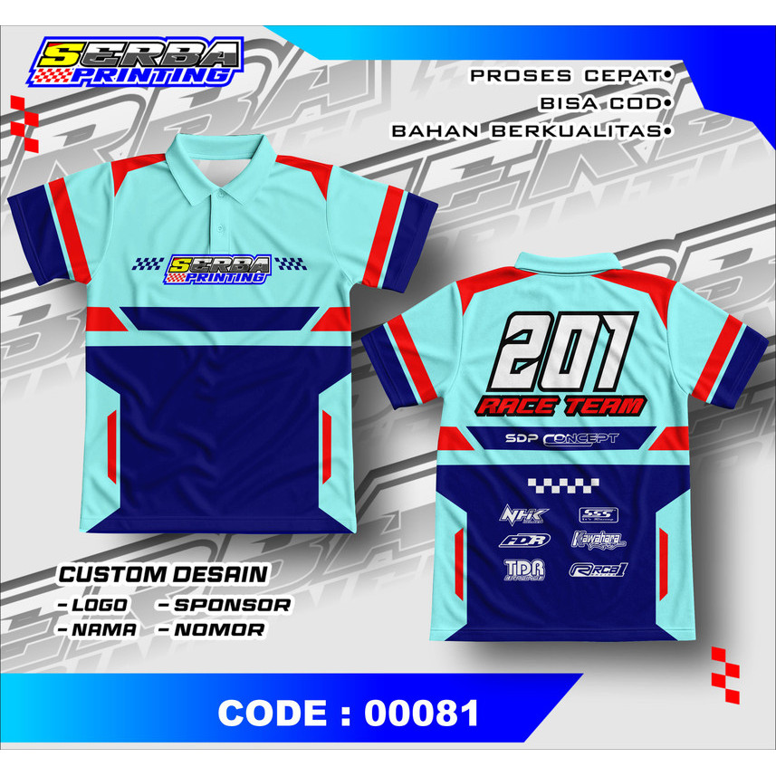 Jersey Futsal Custom Cotton Combed Full Printing Premium – Baju Kaos Lengan Pendek Desain Nama Sendi