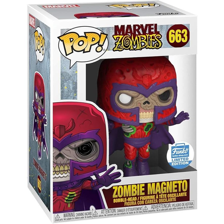 Funko POP Marvel Zombies Magneto Exclusive Limited ED