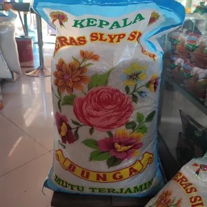Beras Kepala Cap Bunga 25kg 25kg