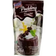 puding susu coklat