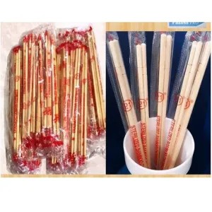 Sumpit Bambu 1pack (-+ 20/25pasang)