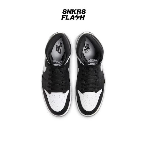 NIKE Air Jordan 1 Retro High Og Black White Sepatu Sneakers Pria - DZ5485010 - Size 45