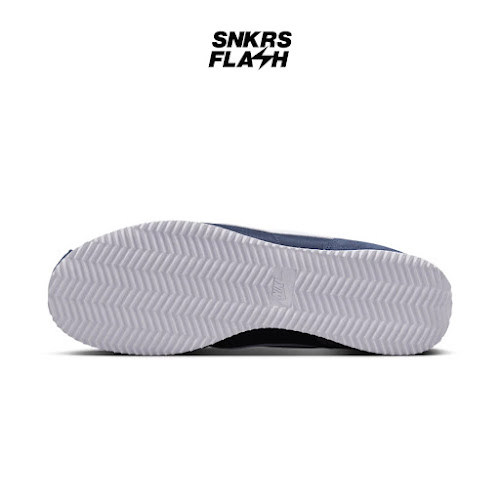 NIKE Cortez Txt Midnight Navy White Sepatu Sneakers Pria - HF0263400 - Size 43
