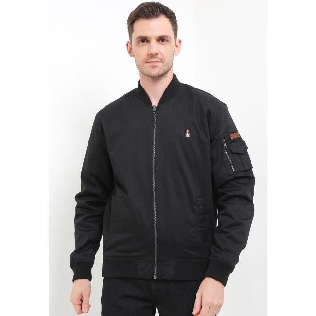 Hush Puppies Jaket Pria Beckett Black