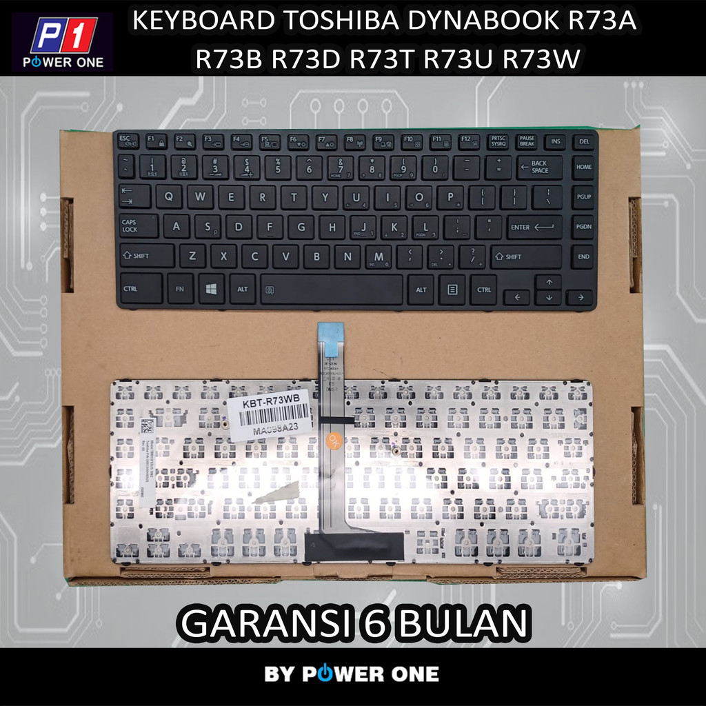 Keyboard Toshiba Dynabook r73a r73b r73d r73t r73u r73w