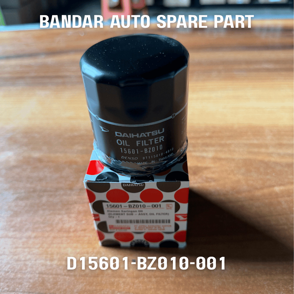 Daihatsu D15601-BZ010-001 Element,Oil Filter for Xenia 1000 Cc