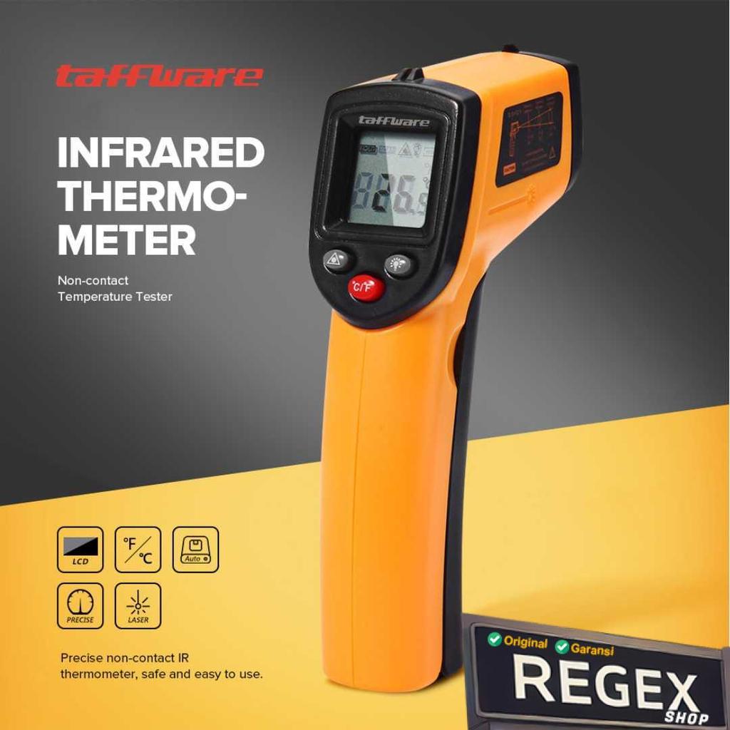 Taffware Thermogun Thermometer Industrial Laser Infrared NonContact - GM320 (CX6000 Series)