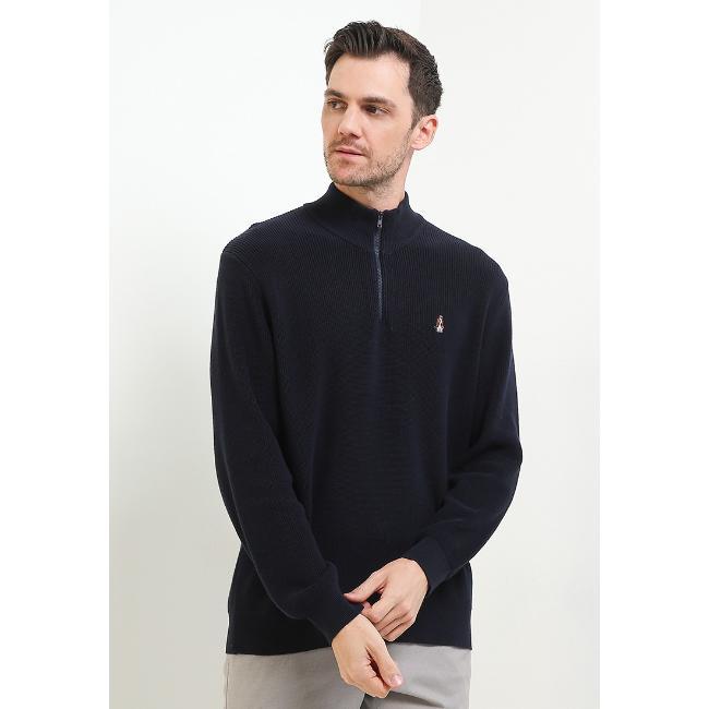 Hush Puppies Sweater Pria Benoit Navy