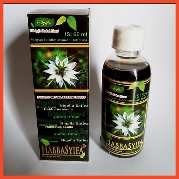 Minyak Habbatussauda 60ml habbasyifa