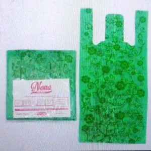 Kresek Dus Nasi Kardus R10 Motif Bunga