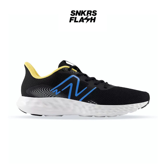 NEW BALANCE 411 V3 Black Yellow White Sepatu Lari Pria - M411RM3 - Size 43