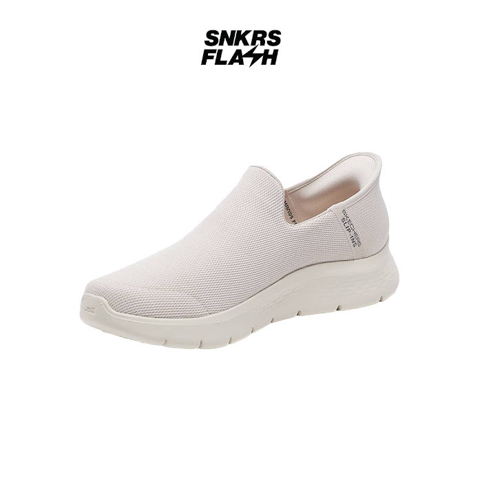 SKECHERS Go Walk Flex White Natural Sepatu Casual Pria - 216335OFWT - Size 42.5