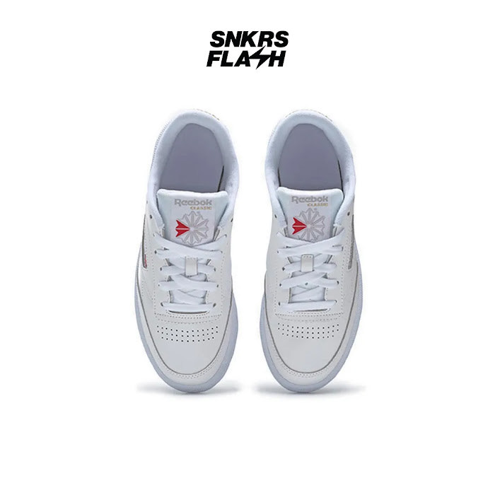 REEBOK Club C 85 Triple White Sepatu Sneakers Wanita - 100000015 - Size 37