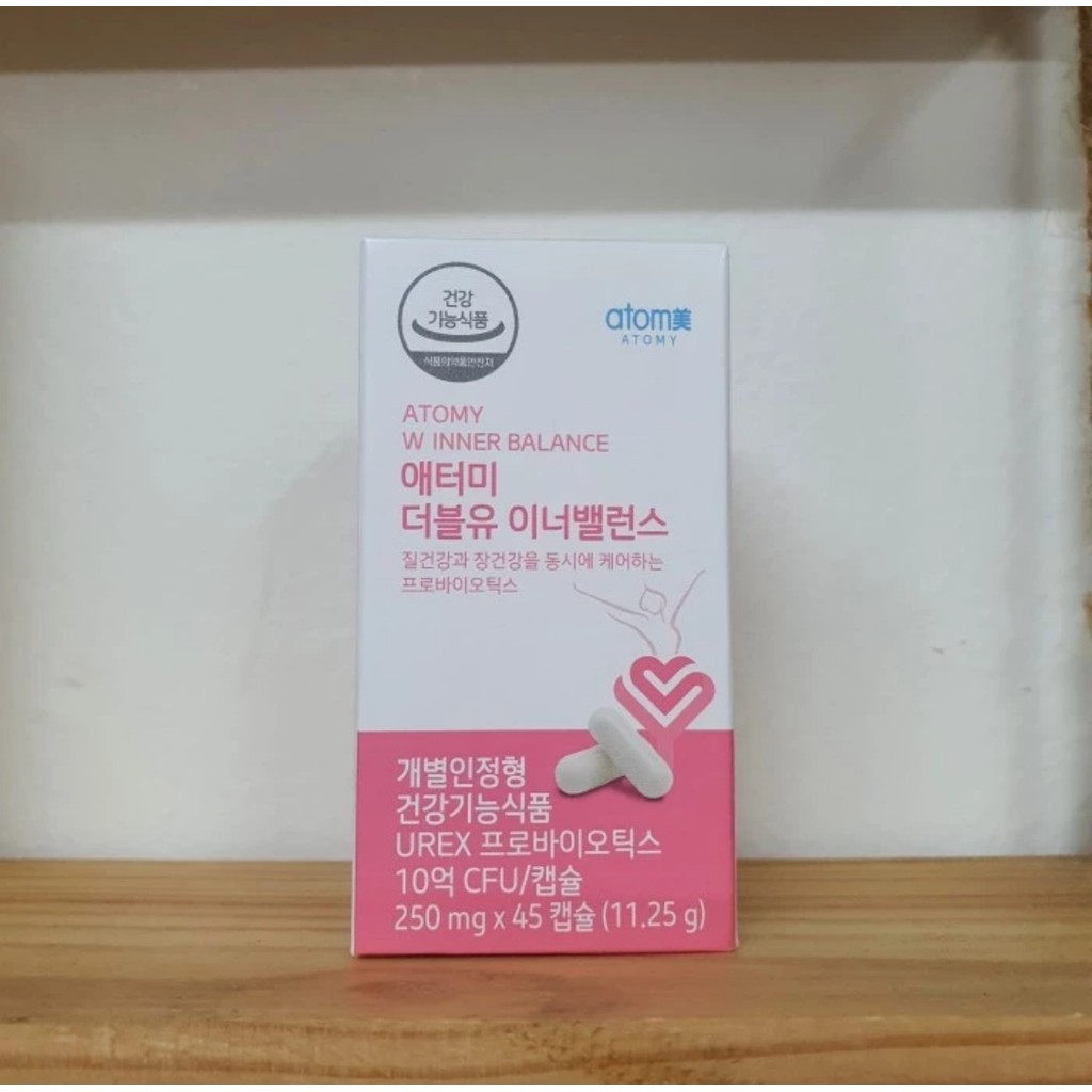 ATOMY W Inner Balance Probiotic Cewek isi 45 tab