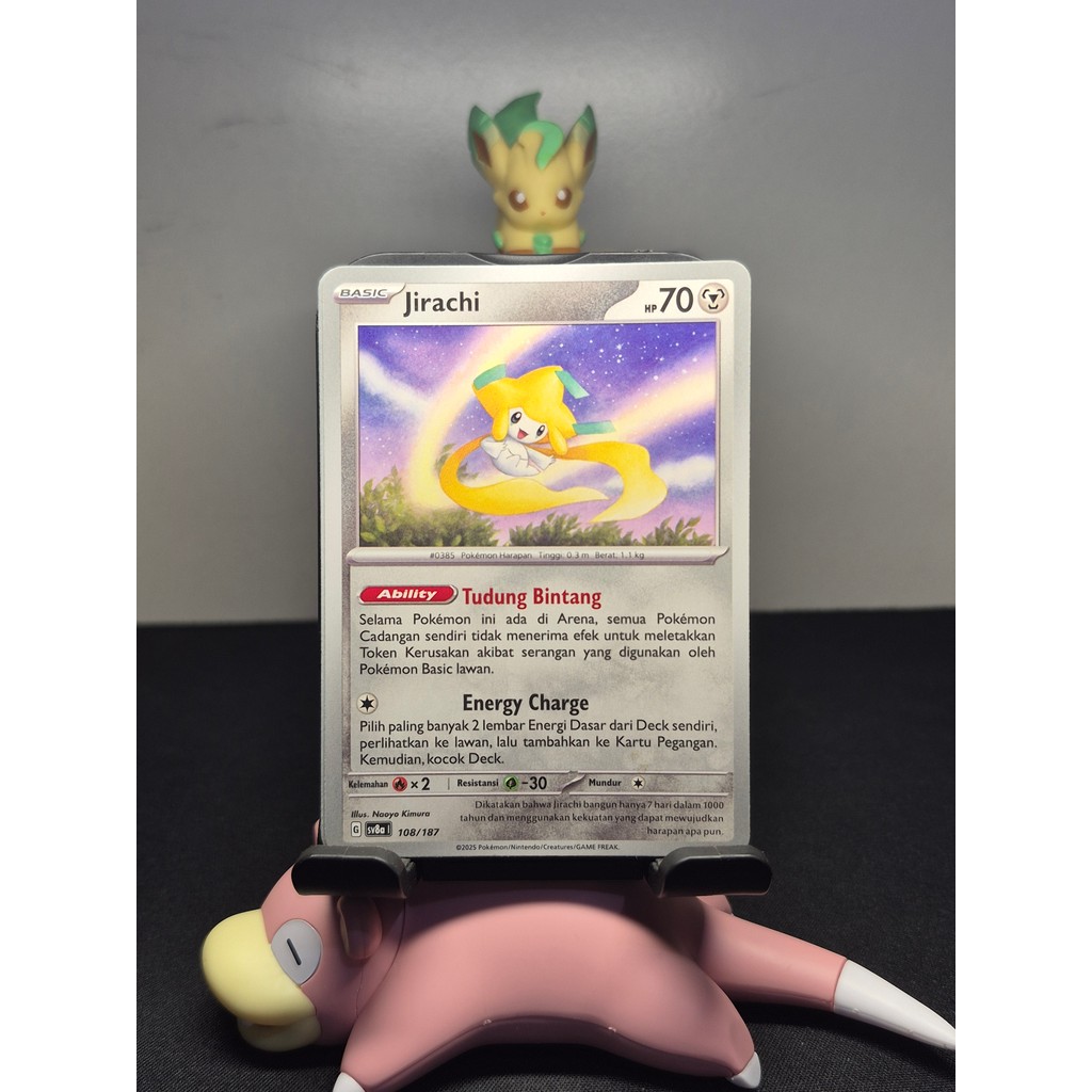 Jirachi 108/187 R - Pokemon TCG Indonesian