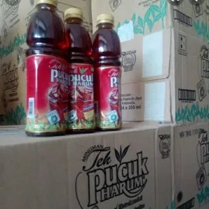 teh pucuk botol perkardus