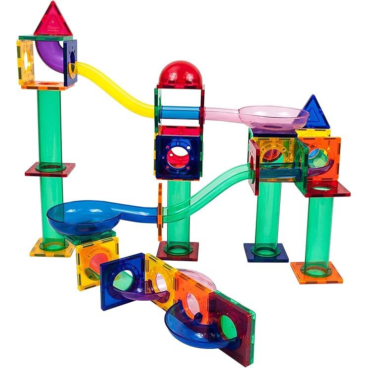 PicassoTiles 82pc Magnetic Building Blocks 