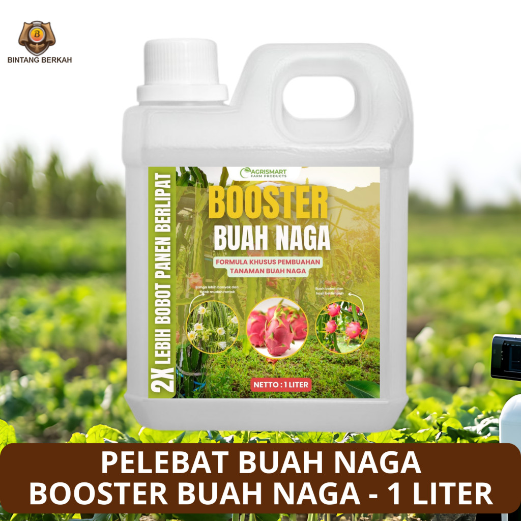 Booster Buah Naga 1 Liter Pupuk Booster Pembungaan dan Pembuahan Buah Naga