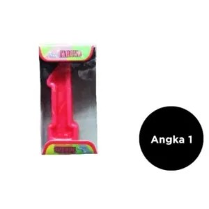 Lilin Ulang Tahun Angka 1