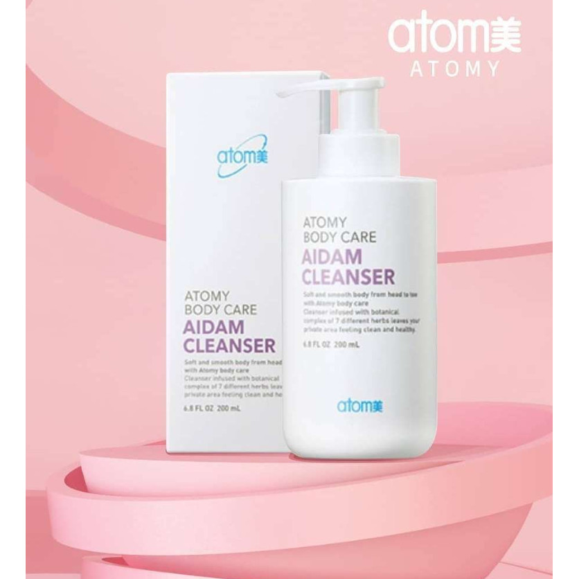 ATOMY BODY CARE AIDAM CLEANSER 200 ml | Pembersih area intim yang aman untuk pria dan wanita.
