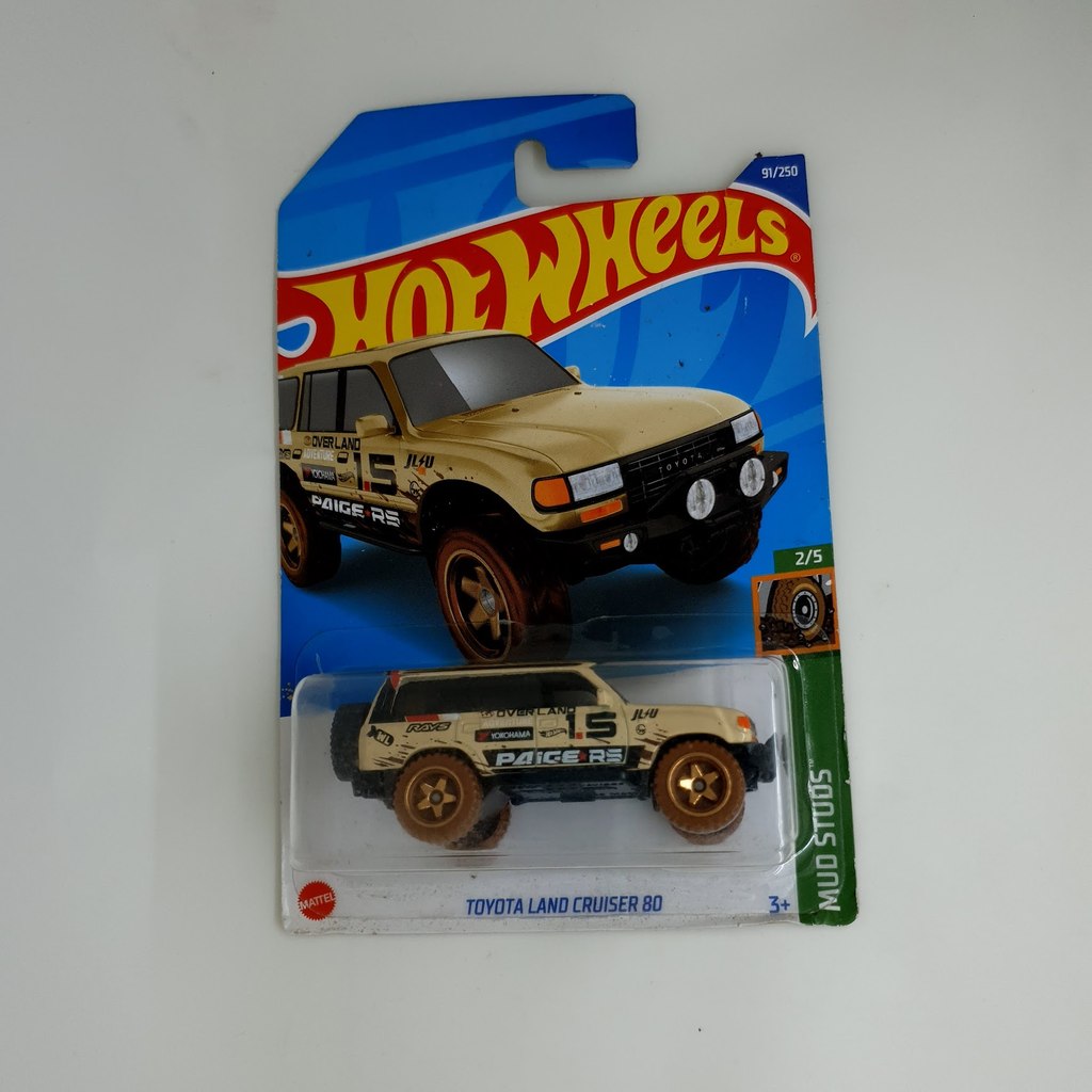TOYOTA LAND CRUISER 80 Mud Studs Hot Wheels Hotwheels b1251