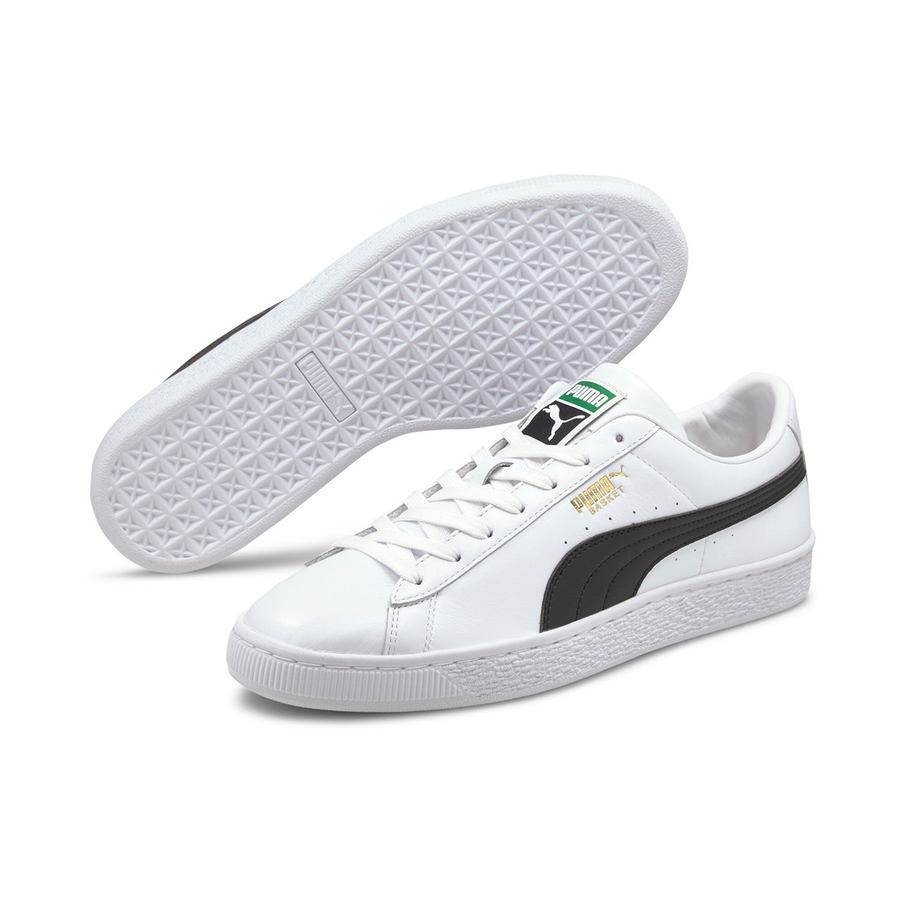 Sepatu Casual Pria Basket Classic Xxi Puma White-Puma Black 374923 02