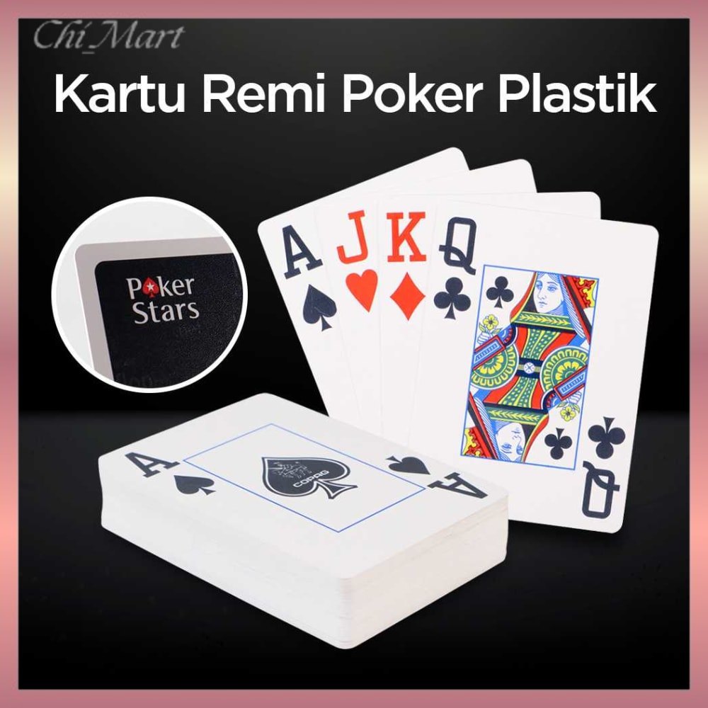 Kartu Remi Poker Stars Kartu Remi Poker Plastik