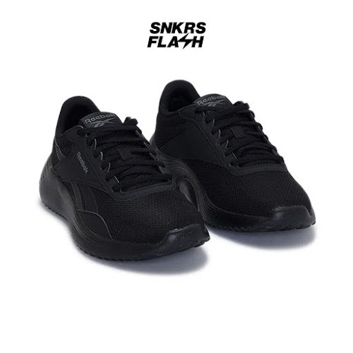 REEBOK LITE 4 Triple Black Sepatu Lari Pria  - 100074894 - Size 39