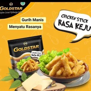 Goldstar Nugget Stick Keju 550g