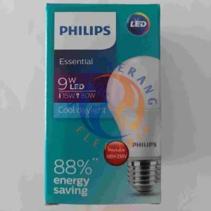 Lampu Philips LED Essential 9 W