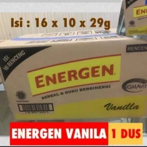 ENERGEN RASA VANILA 1 DUS