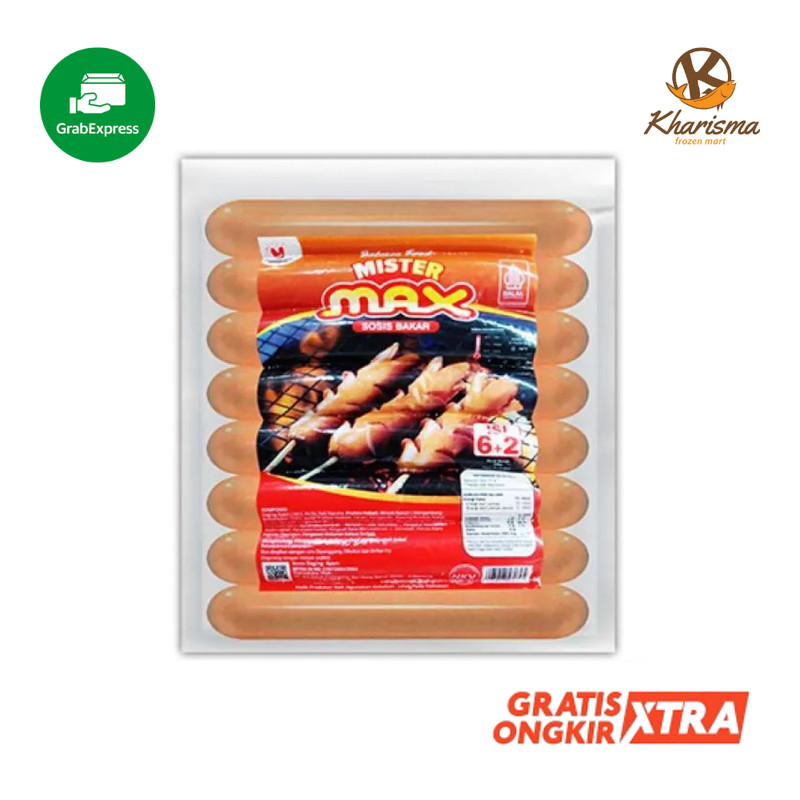 Mister Max Sosis Bakar Jumbo 500g Frozen Food Padang