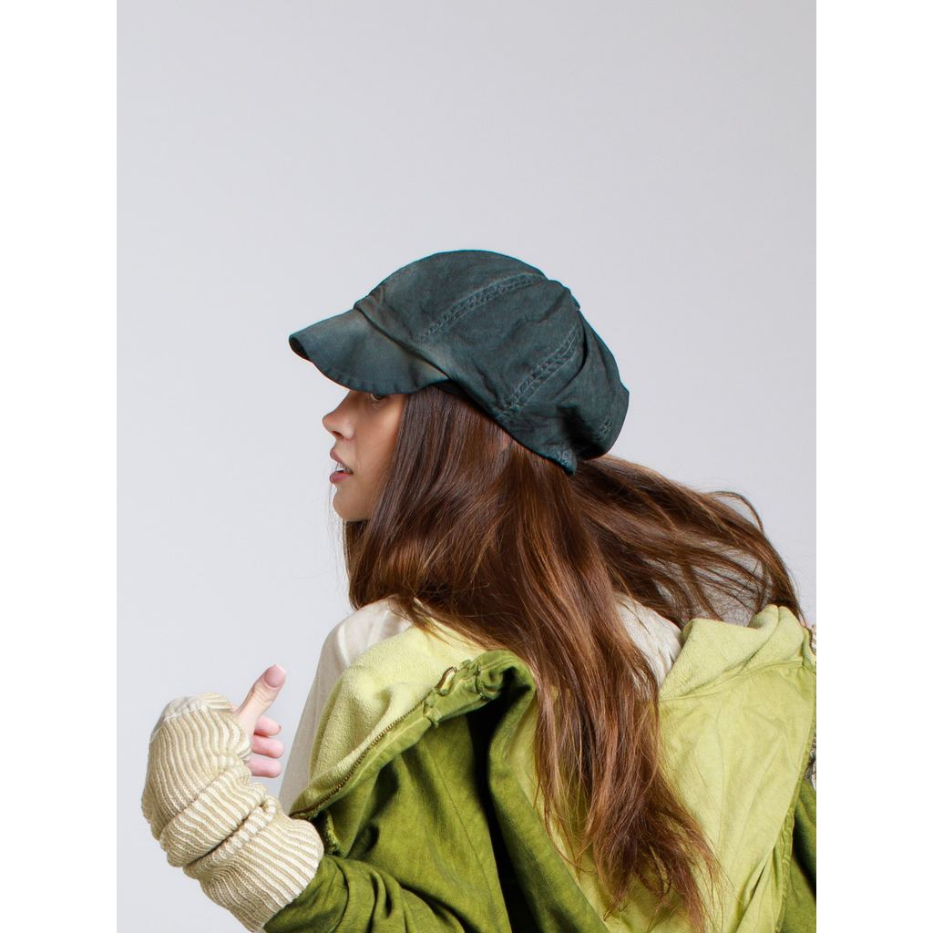 Salsation Wear Topi Olahraga Sport Wanita - Canvas Flat Cap [Outlet] Active Yoga Dance | Organic Sus