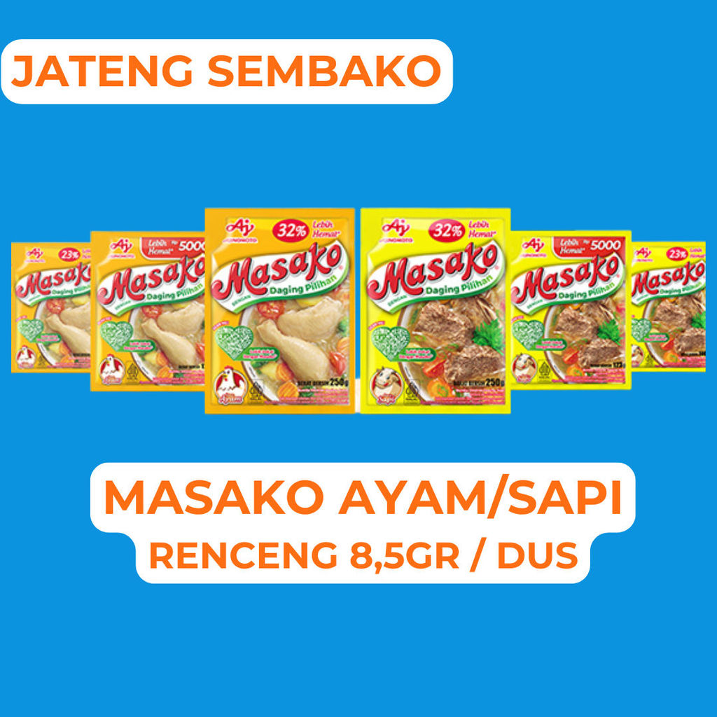 JATENG - MASAKO AYAM / SAPI RENCENG KARTONAN