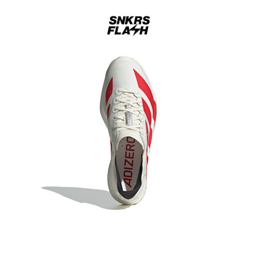 ADIDAS ADIZERO ADIOS PRO 4 WHITE BETTER SCARLET - JR6363 - Size 42