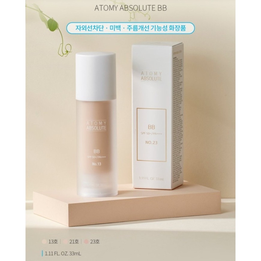 Atomy Absolute BB Cream SPF50+ PA++++ Pelindung & Ratakan Kulit